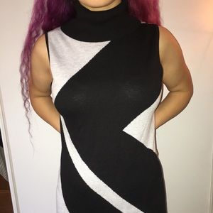 Turtleneck dress